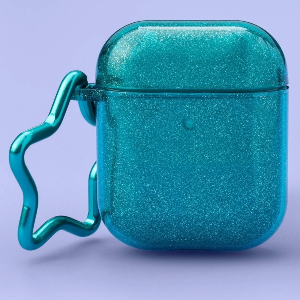 Airpod Hardshell Case Glitter Green - More Than Magic